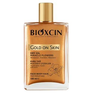 روغن بدن شایندار بیوکسین Gold on Skin | درخشانکننده