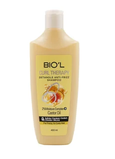 شامپو موهای فر بیول مدل کرل تراپی بدون سولفات - حجم 400 میل Biol Curl Therapy